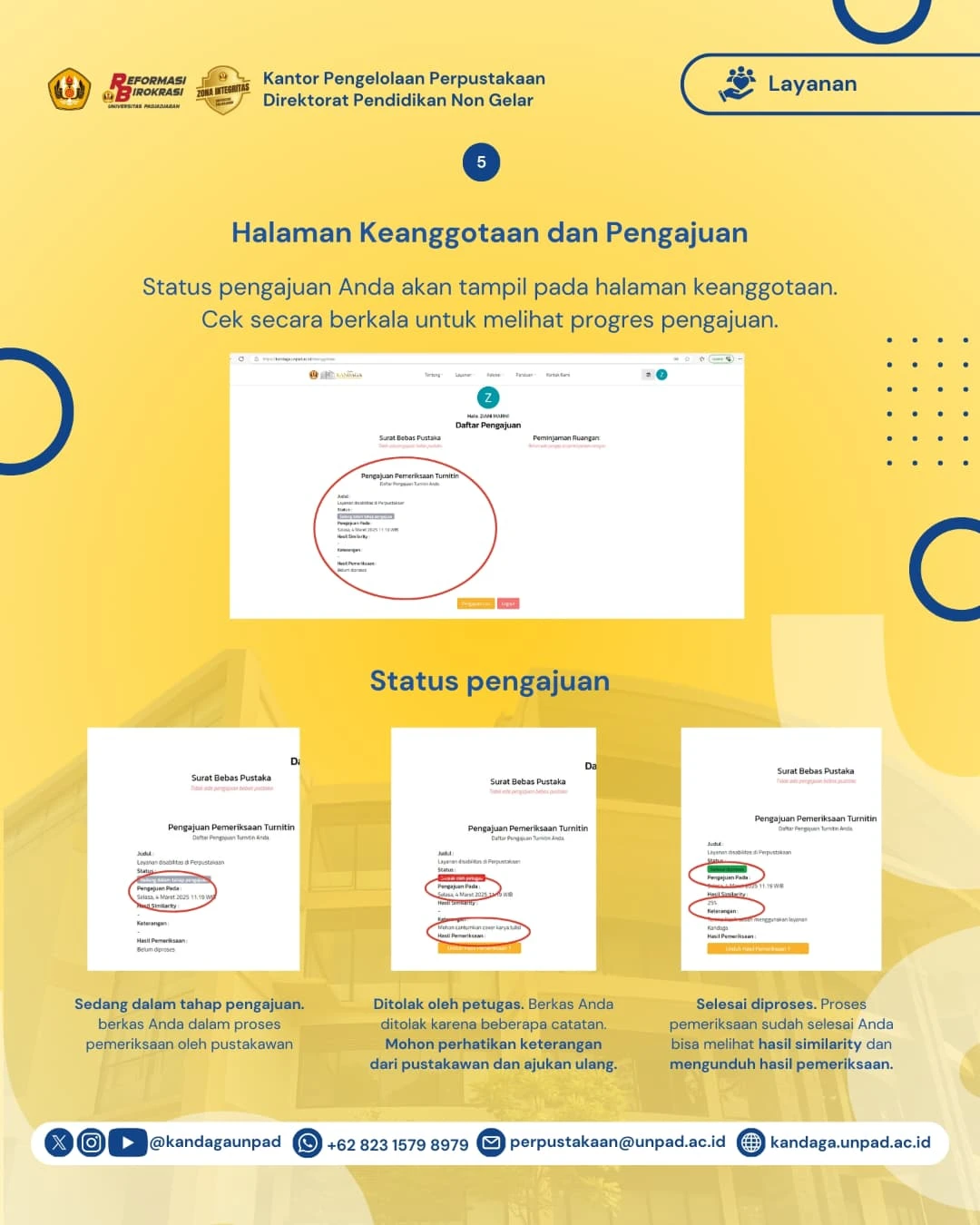 Layanan Cek Similarity menggunakan Turnitin - 5