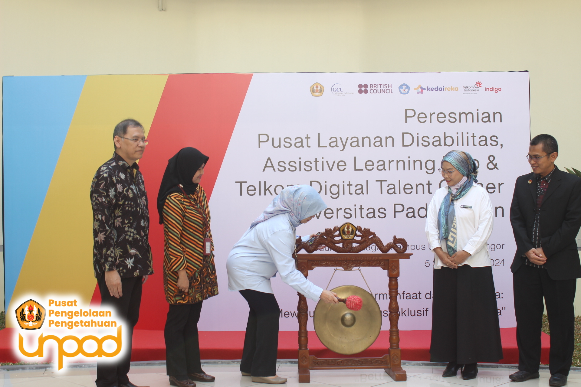 Peresmian Pusat Layanan Disabilitas, Assistive Learning Hub dan Telkom Digital Corner Universitas Padjadjaran