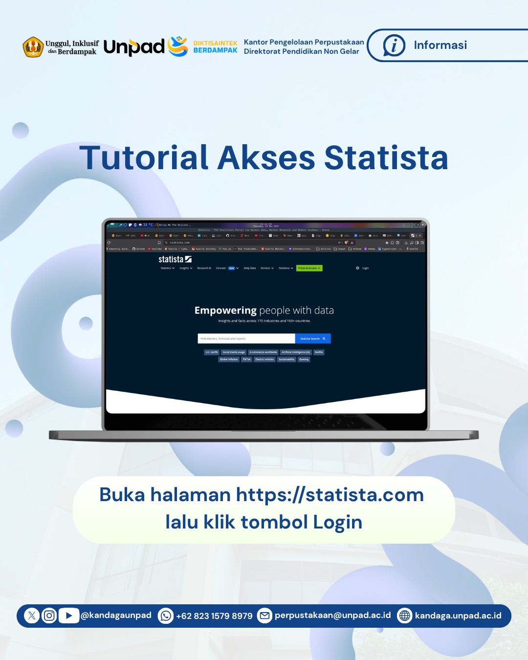 Panduan Tata Cara Akses Statista melalui Akun Google