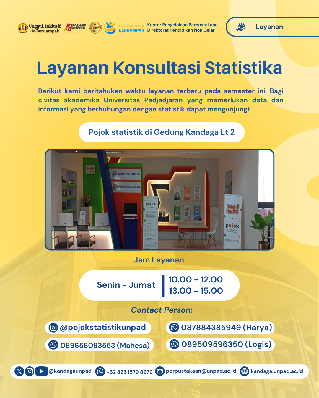Layanan Konsultasi Statistika