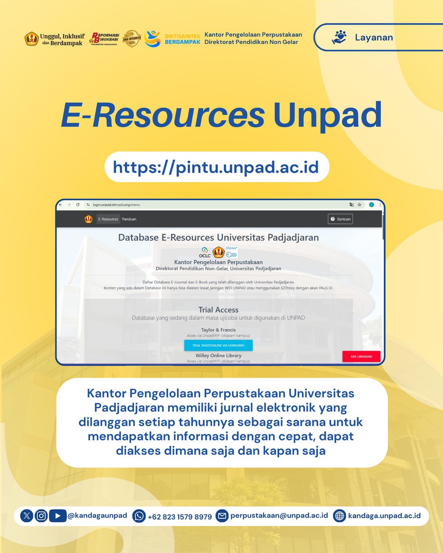 Panduan Akses E-Resources Unpad