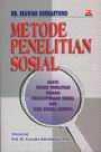 Metode Penelitian Sosial