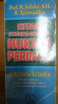 Kitab Undang-Undang Hukum Perdata