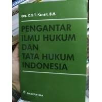 Pengantar Ilmu Hukum Dan Tata Hukum Indonesia