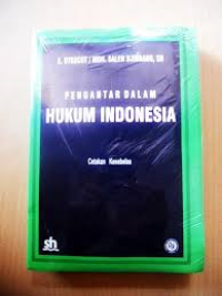 Pengantar dalam hukum Indonesia