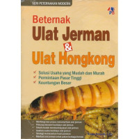 Beternak ulat jerman & ulat hokong