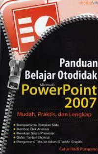 Panduan belajar otodidak microsoft powerpoint 2007