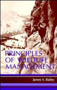 Principles of Wildlife Management