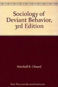 Sociology of deviant behavior.