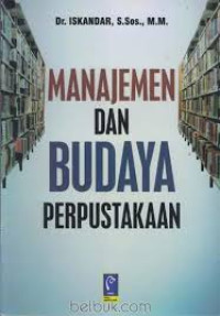 Manajemen dan Budaya Perpustakaan