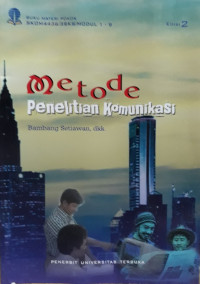 Metode Penelitian Komunikasi