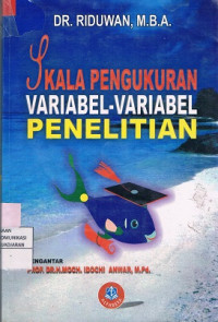 Skala Pengukuran Variabel - Variabel Penelitian