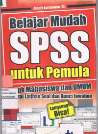 Belajar Mudah SSPS Untuk Pemula