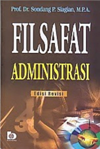 Filsafat Administrasi (Edisi Revisi)