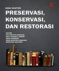 Book Chapter : Preparasi, Konservasi dan Restorasi