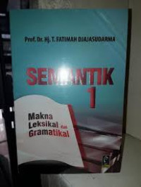 Semantik 1: Makna leksikal dan Gramatikal