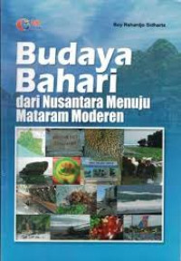 Budaya bahari dari nusantara menuju Mataram moderen