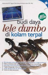 Budidaya lele dumbo di kolam terpal