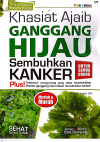 Khasiat ajaib ganggang hijau sembuhkan kanker