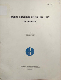 Kondisi lingkungan pesisir dan laut di Indonesia