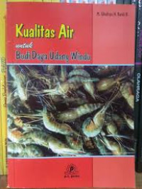 Kualitas air untuk budidaya udang windu