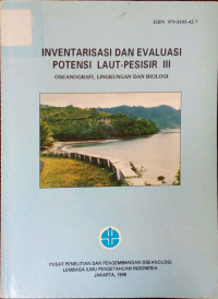 Inventarisasi dan evaluasi lingkungan pesisir