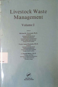 Livestock waste management vol I