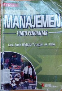 Manajemen : suatu pengantar