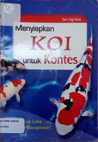 Menyiapkan koi untuk kontes