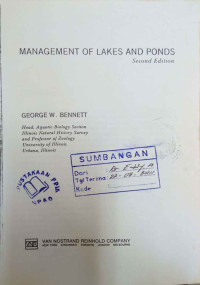 Management of lakes and ponds