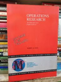 Operations research : an introduction