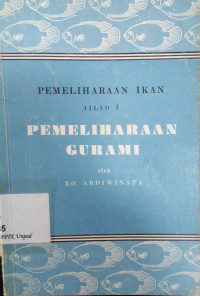 Pemeliharaan gurami