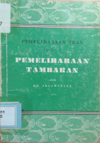 Pemeliharaan tambakan