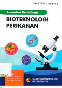 Penuntun praktikum bioteknologi perikanan