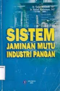 Sistem jaminan mutu industri pangan