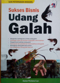 Sukses bisnis udang galah