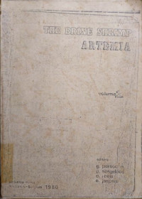 The brine shrimp artemia  volume 2