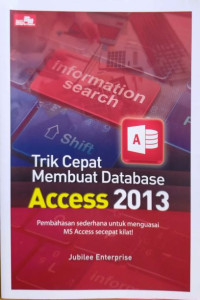 Trik cepat membuat Database access 2013