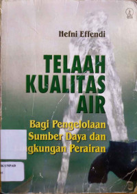 Telaah kualitas air