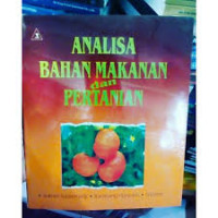 Analisa bahan makanan dan pertanian