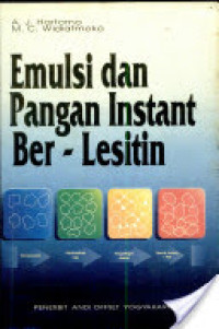 Emulsi dan Pangan Instant Ber-Lesitin