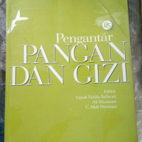 Pengantar Pangan dan Gizi