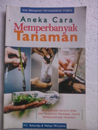 Aneka cara memperbanyak tanaman