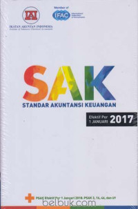 SAK  : Standar Akuntansi Keuangan