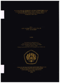 Konsentrasi perkotaan dan pertumbuhan ekonomi di Provinsi Jawa Barat dengan pendekatan persamaan simultan periode 2007 - 2011