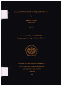 Analysis of petroleum fiscal regimes in Tanzania