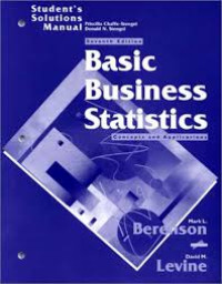 Basic Business Statistics: Concepts and Applications