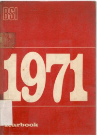 British Standards Yearbook 1971