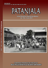 Patanjala, Jurnal Penelitian Sejarah dan Budaya