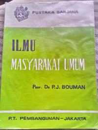 Ilmu Masyarakat Umum